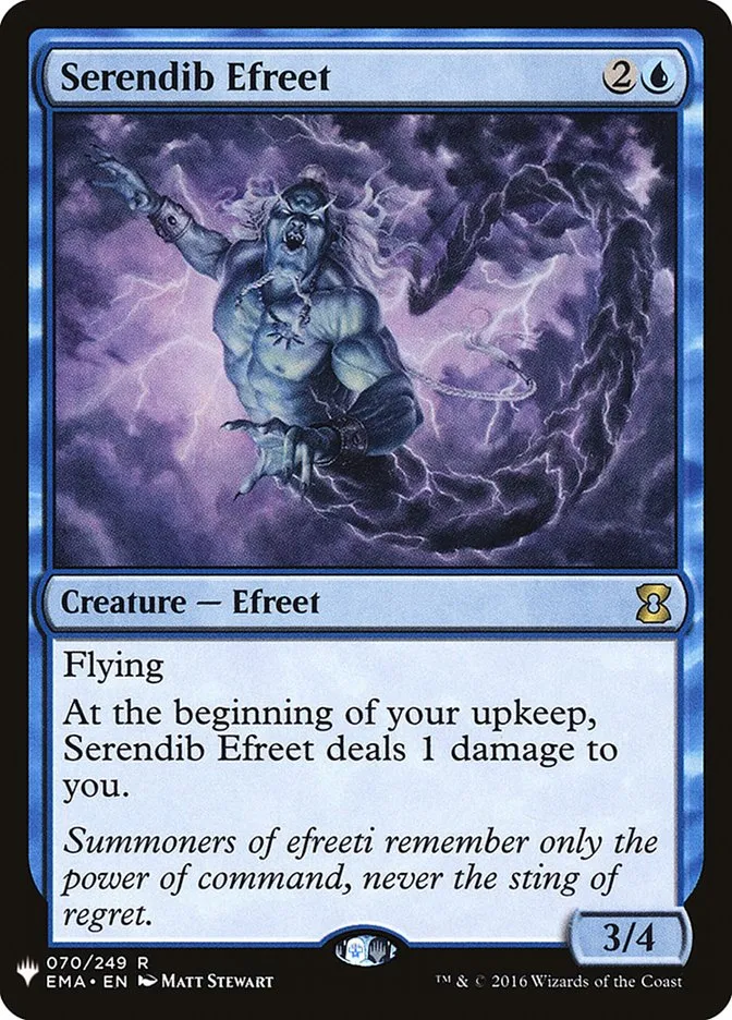 2020 The List Serendib Efreet #EMA-70 rare card image