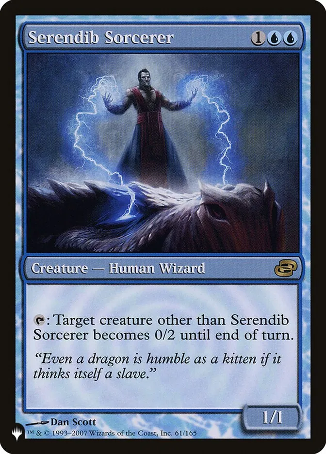 2020 The List Serendib Sorcerer #PLC-61 rare card image