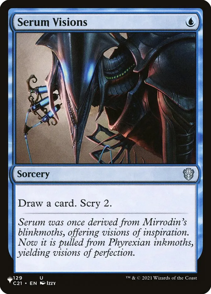2020 The List Serum Visions #C21-129 uncommon card image