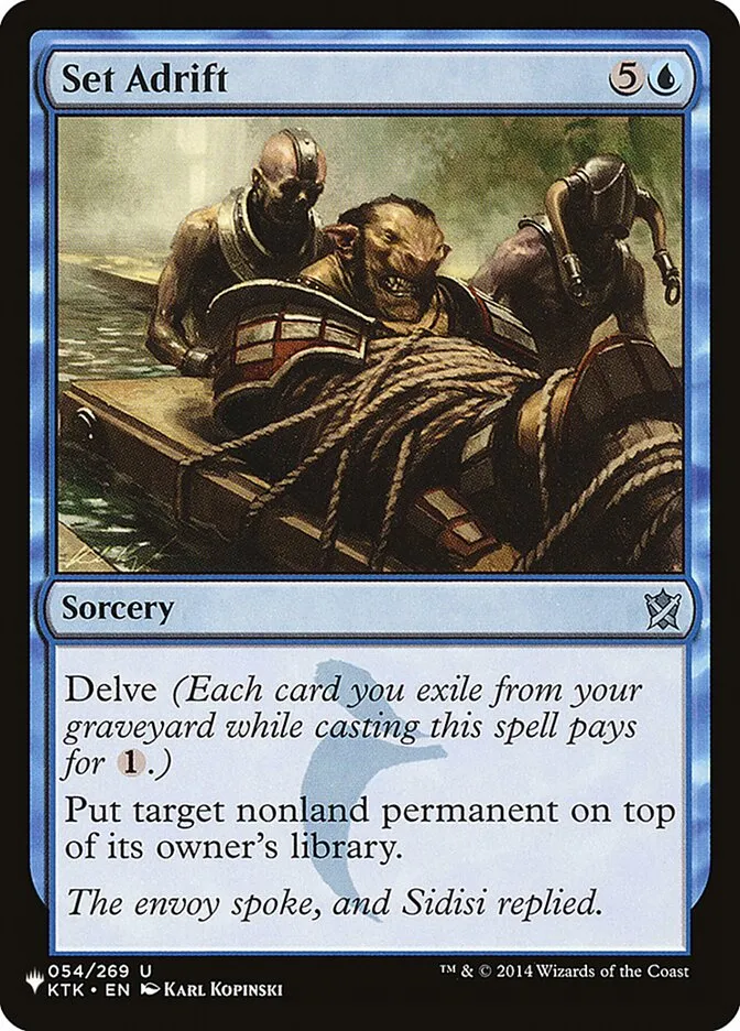 2020 The List Set Adrift #KTK-54 uncommon card image