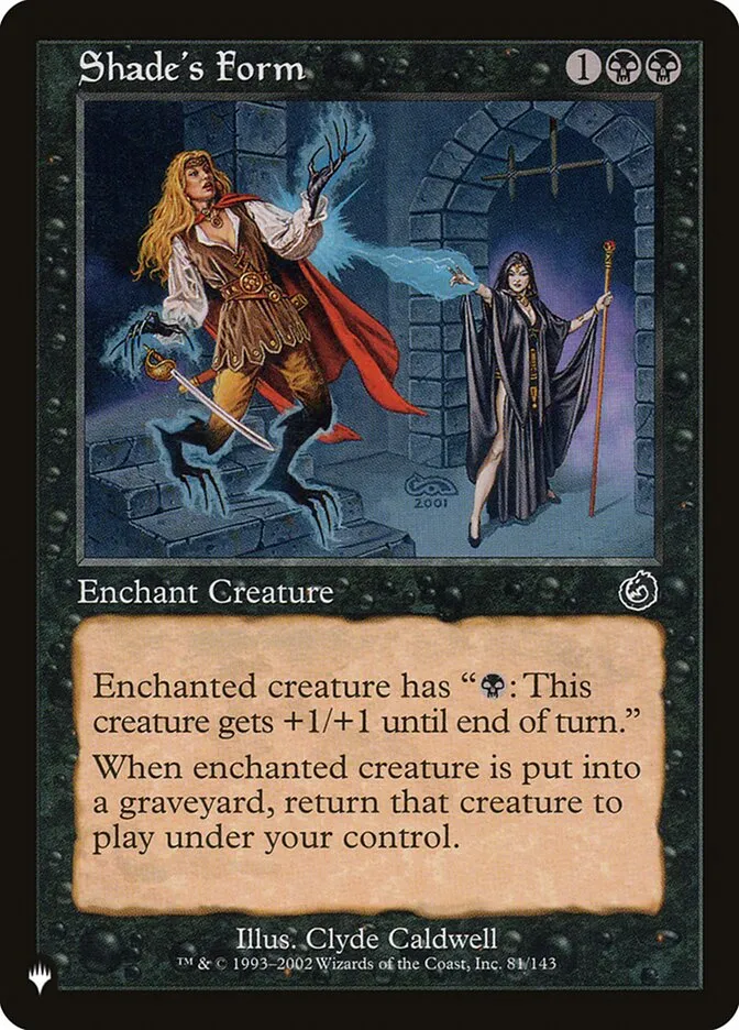 2020 The List Shade's Form common #TOR-81 common card image