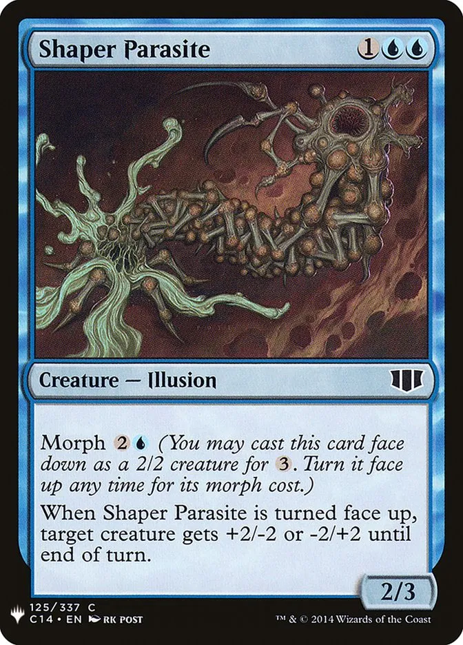 2020 The List Shaper Parasite #C14-125 common card image