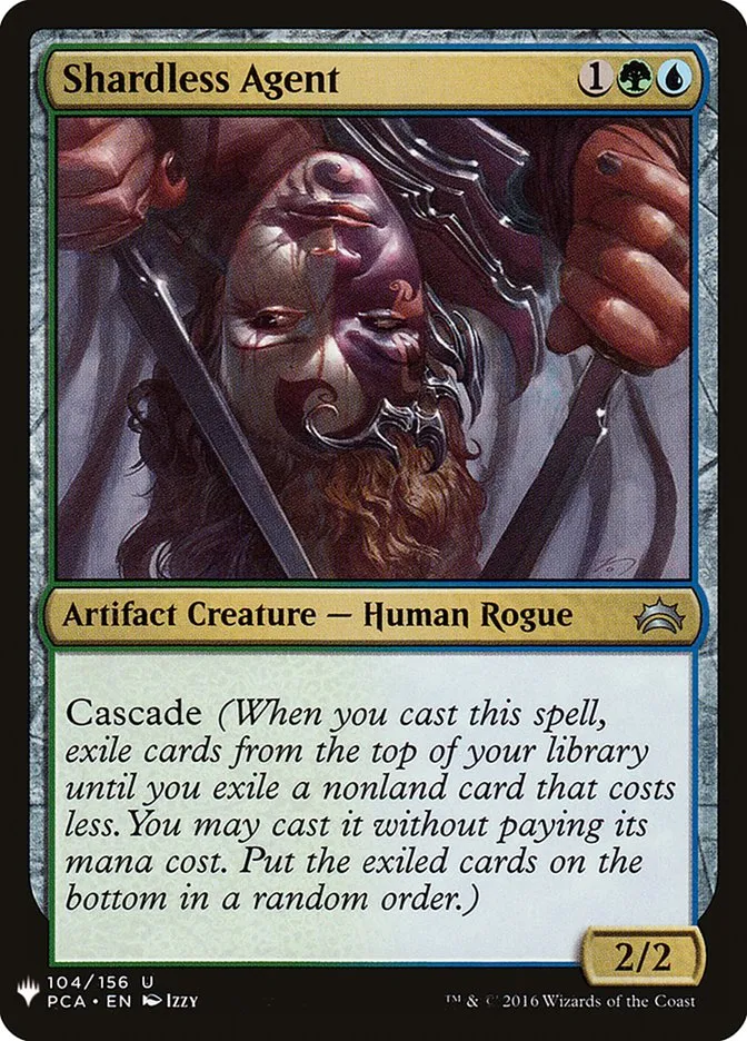 2020 The List Shardless Agent #PCA-104 uncommon card image