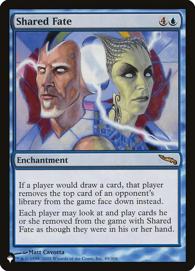 2020 The List Shared Fate #MRD-49 rare card image
