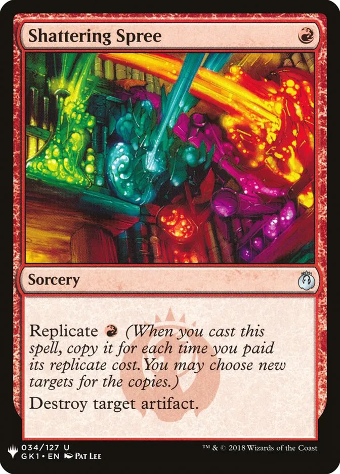 2020 The List Shattering Spree #GK1-34 uncommon card image