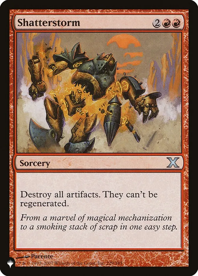 2020 The List Shatterstorm #10E-229 uncommon card image
