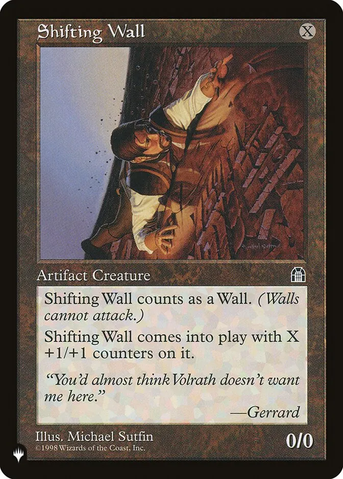 2020 The List Shifting Wall #STH-140 uncommon card image