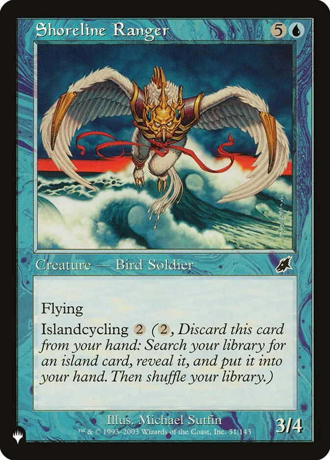 2020 The List Shoreline Ranger #SCG-51 common card image