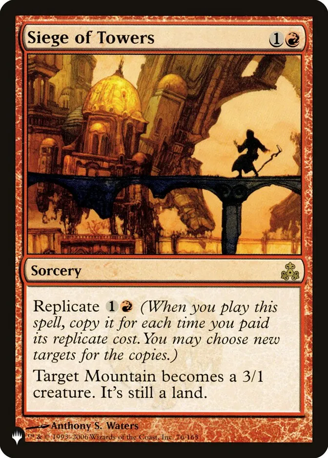2020 The List Siege of Towers #GPT-76 rare card image