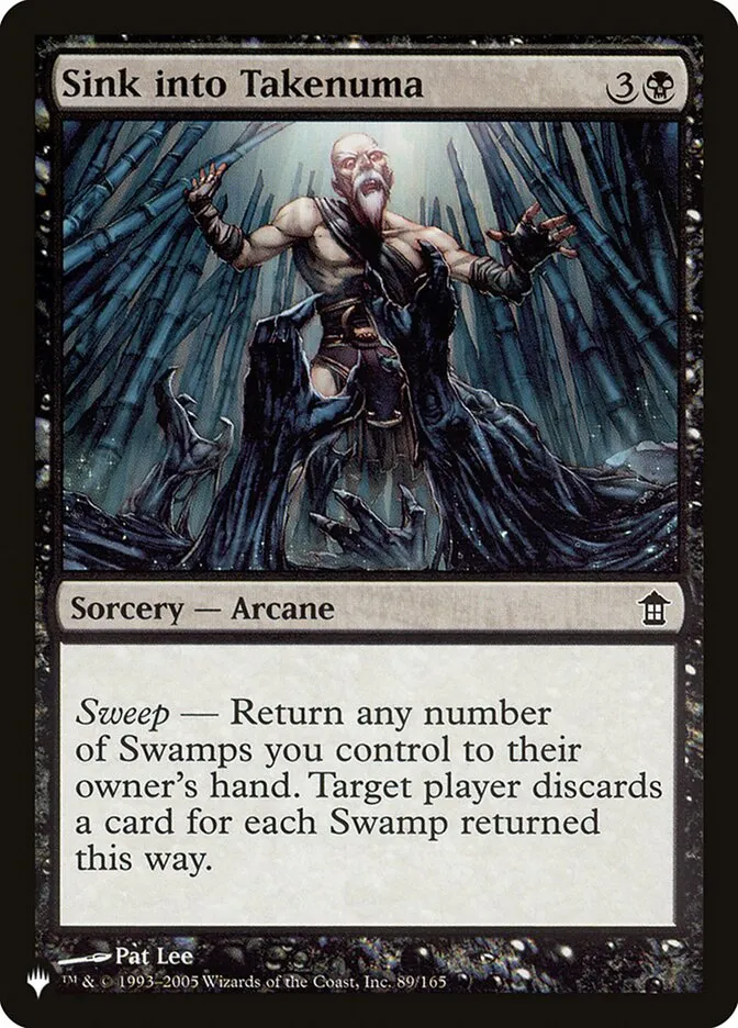 2020 The List Sink into Takenuma #SOK-89 common card image
