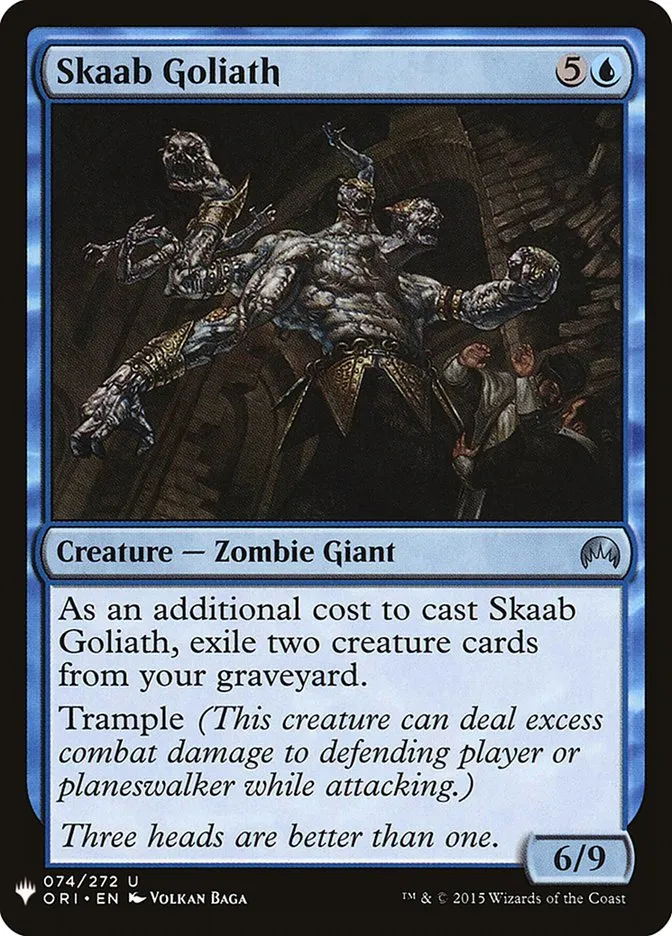 2020 The List Skaab Goliath #ORI-74 uncommon card image