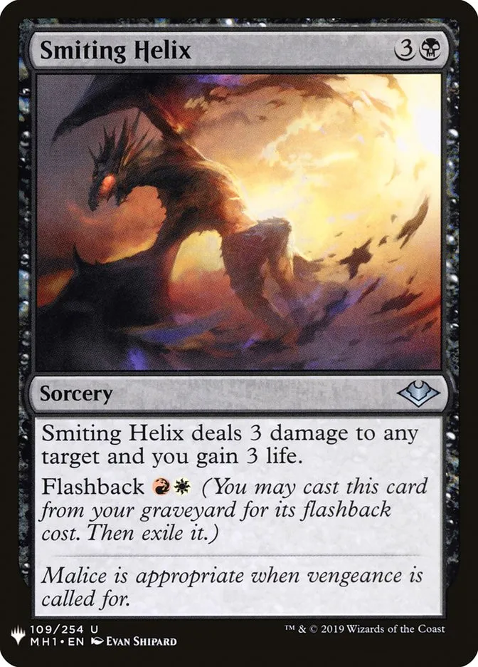 2020 The List Smiting Helix #MH1-109 uncommon card image