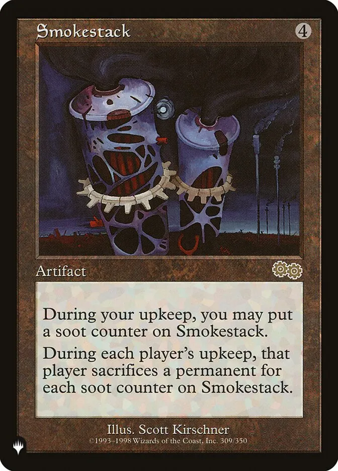 2020 The List Smokestack #USG-309 rare card image