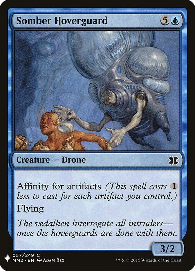 2020 The List Somber Hoverguard common #MM2-57 common card image