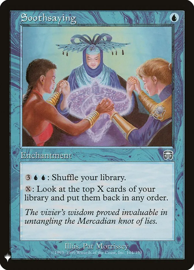 2020 The List Soothsaying #MMQ-104 uncommon card image