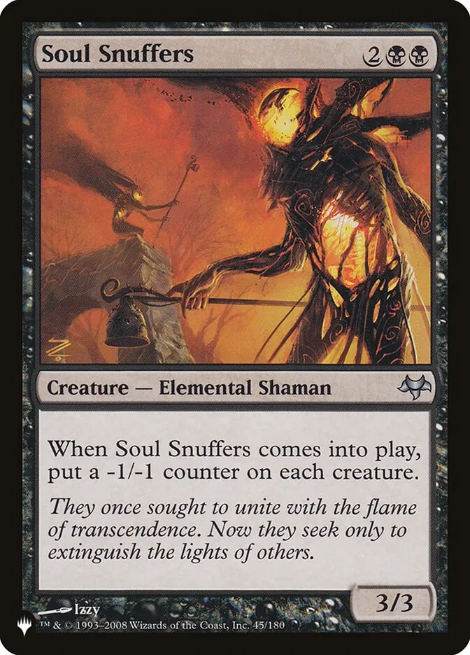 2020 The List Soul Snuffers #EVE-45 uncommon card image
