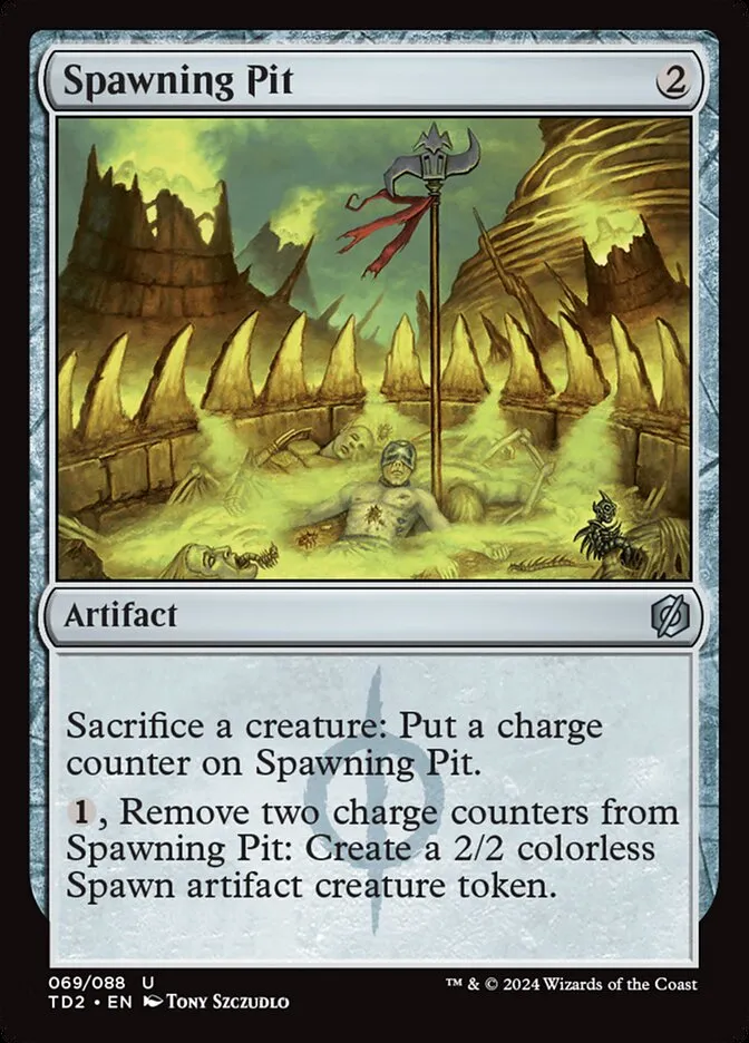 2020 The List Spawning Pit uncommon #TD2-69 uncommon card image