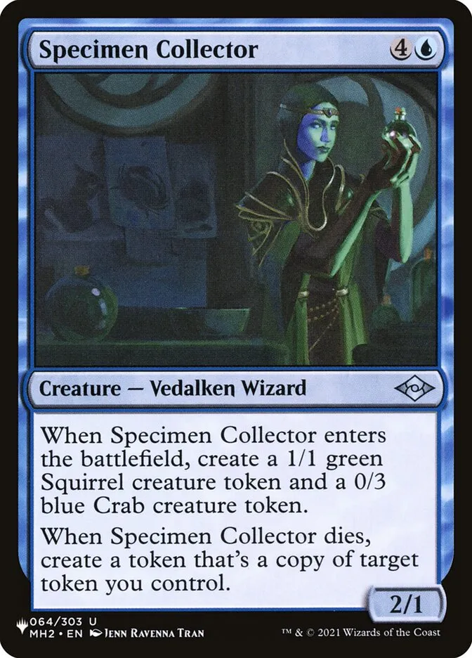 2020 The List Specimen Collector #MH2-64 uncommon card image