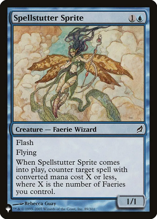 2020 The List Spellstutter Sprite common #LRW-89 common card image