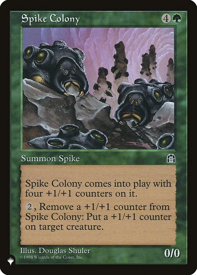 2020 The List Spike Colony #STH-117 common card image