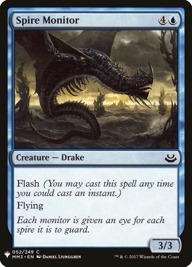 2020 The List Spire Monitor #MM3-52 common card image