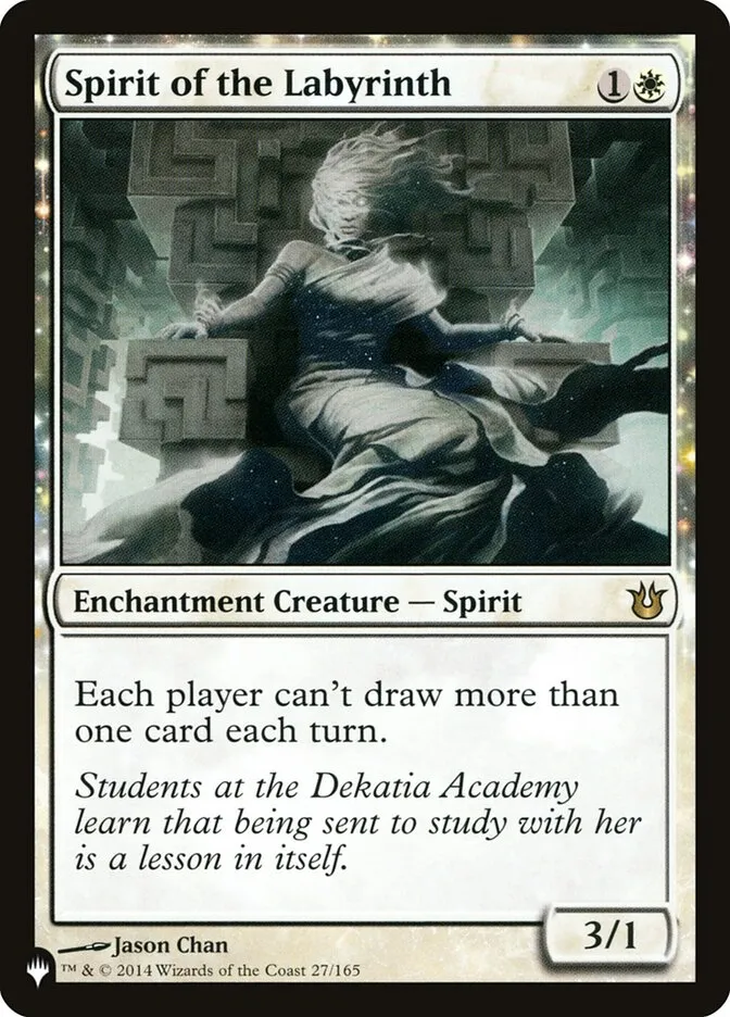 2020 The List Spirit of the Labyrinth #BNG-27 rare card image