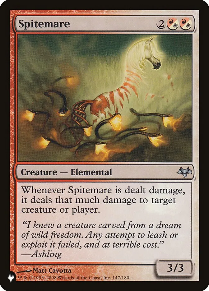 2020 The List Spitemare #EVE-147 uncommon card image