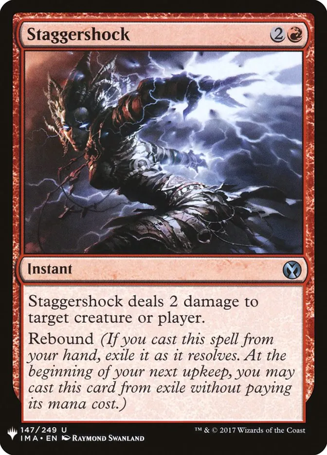 2020 The List Staggershock #IMA-147 uncommon card image