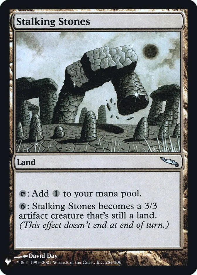 2020 The List Stalking Stones #MRD-284 uncommon card image