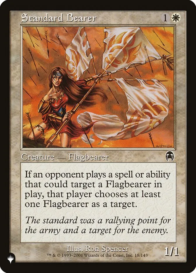 2020 The List Standard Bearer #APC-18 common card image