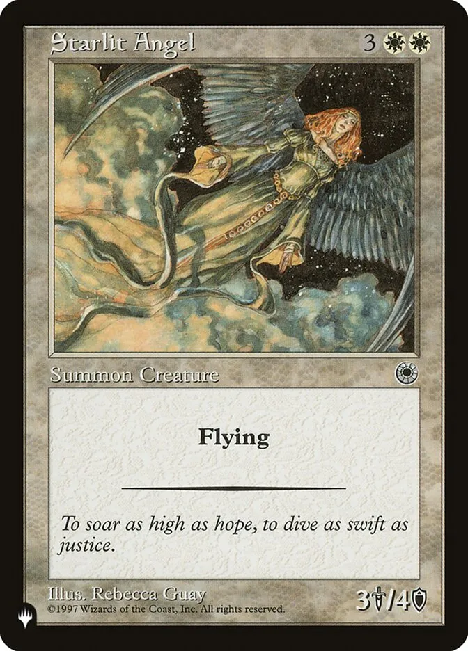 2020 The List Starlit Angel #POR-30 uncommon card image