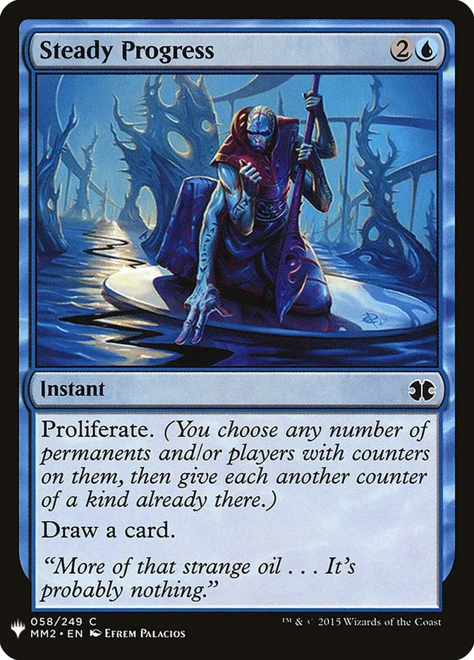 2020 The List Steady Progress common #MM2-58 common card image