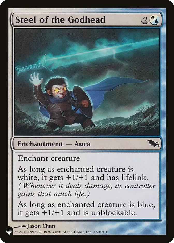 2020 The List Steel of the Godhead #SHM-150 common card image