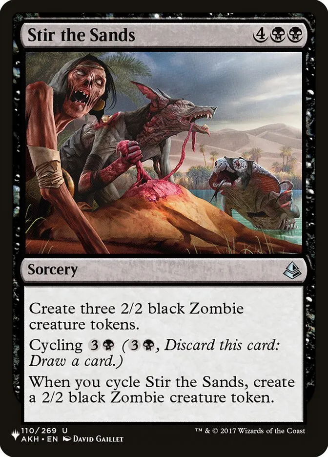2020 The List Stir the Sands #AKH-110 uncommon card image