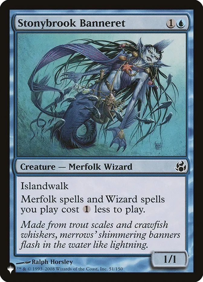 2020 The List Stonybrook Banneret #MOR-51 common card image