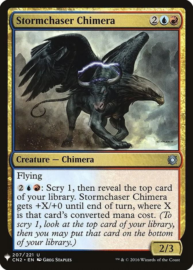 2020 The List Stormchaser Chimera #CN2-207 uncommon card image