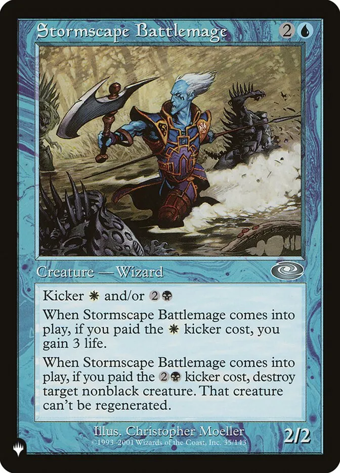 2020 The List Stormscape Battlemage #PLS-35 uncommon card image