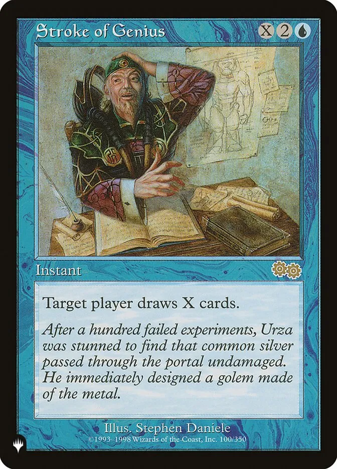 2020 The List Stroke of Genius #USG-100 rare card image