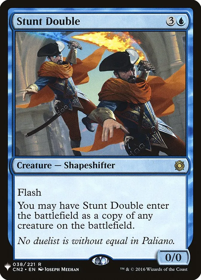 2020 The List Stunt Double #CN2-38 rare card image