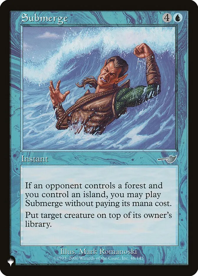 2020 The List Submerge #NEM-48 uncommon card image