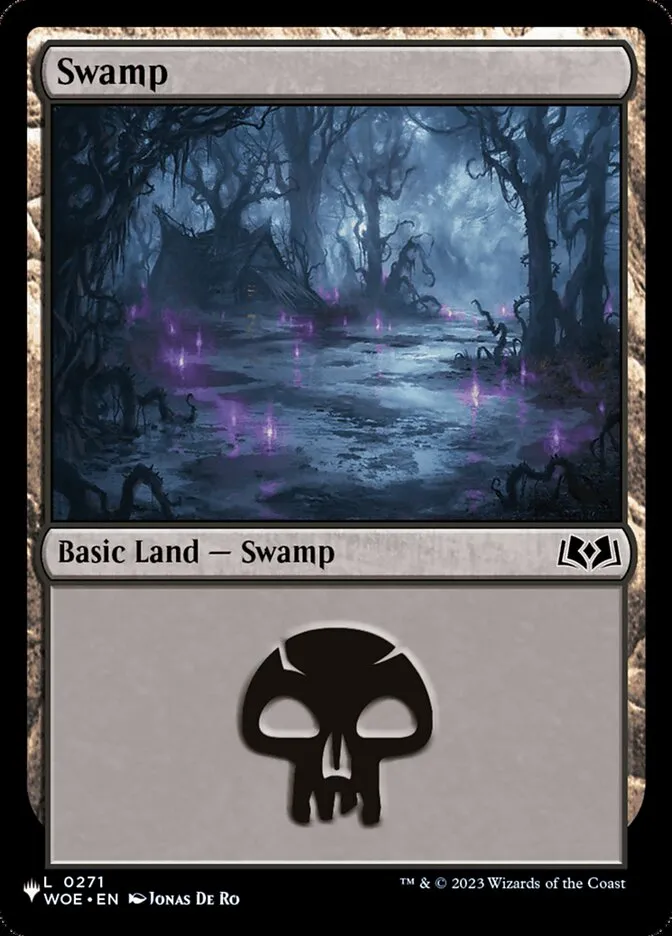 2020 The List Swamp #WOE-271 common card image
