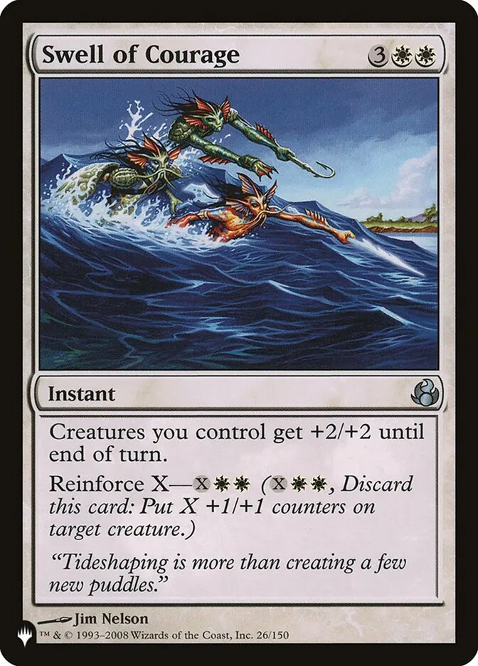 2020 The List Swell of Courage #MOR-26 uncommon card image