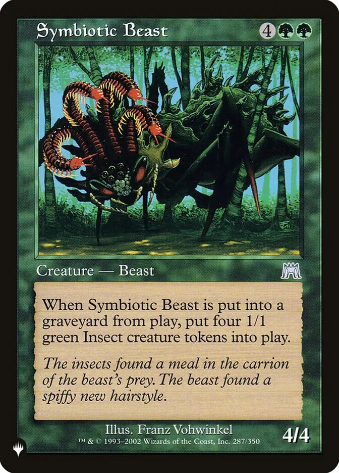 2020 The List Symbiotic Beast #ONS-287 uncommon card image