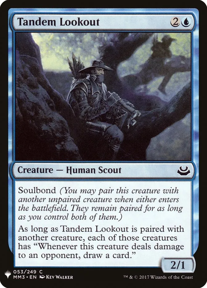 2020 The List Tandem Lookout #MM3-53 common card image