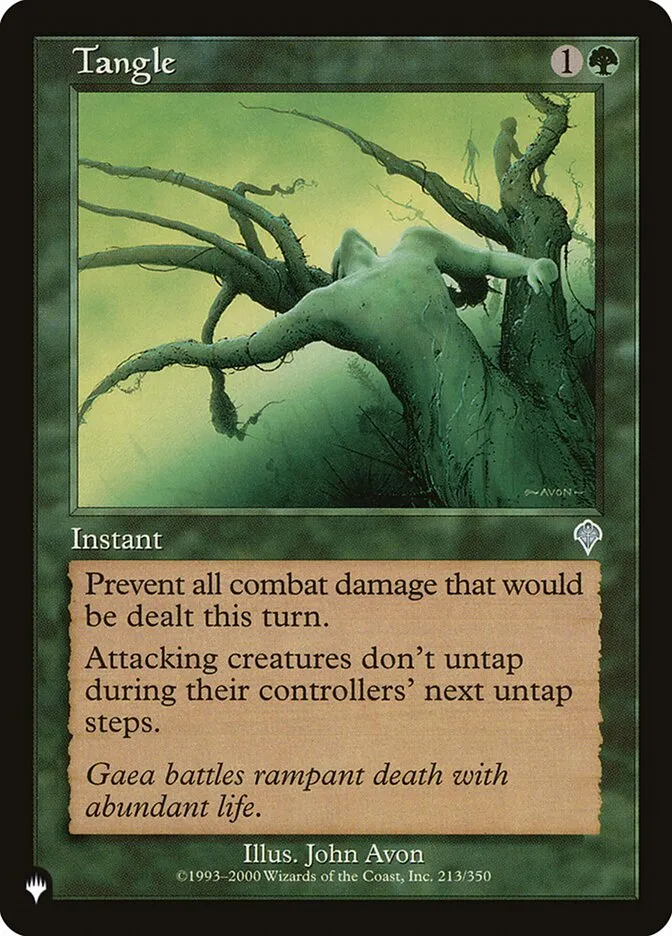 2020 The List Tangle uncommon #INV-213 uncommon card image
