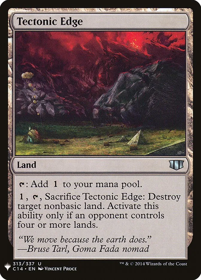 2020 The List Tectonic Edge uncommon #C14-313 uncommon card image