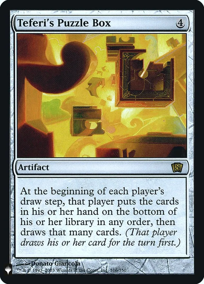 2020 The List Teferi's Puzzle Box #8ED-316 rare card image