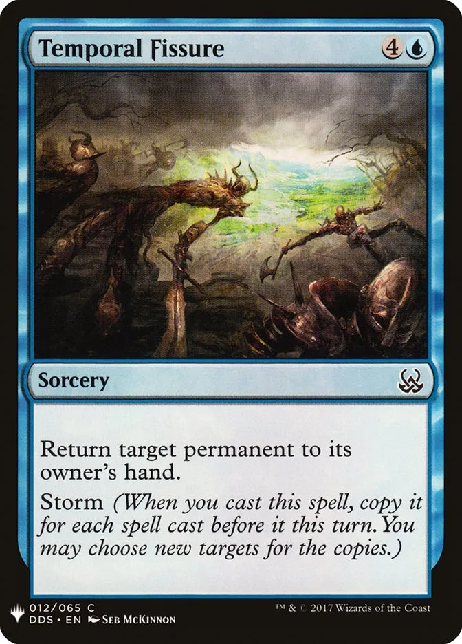 2020 The List Temporal Fissure #DDS-12 common card image