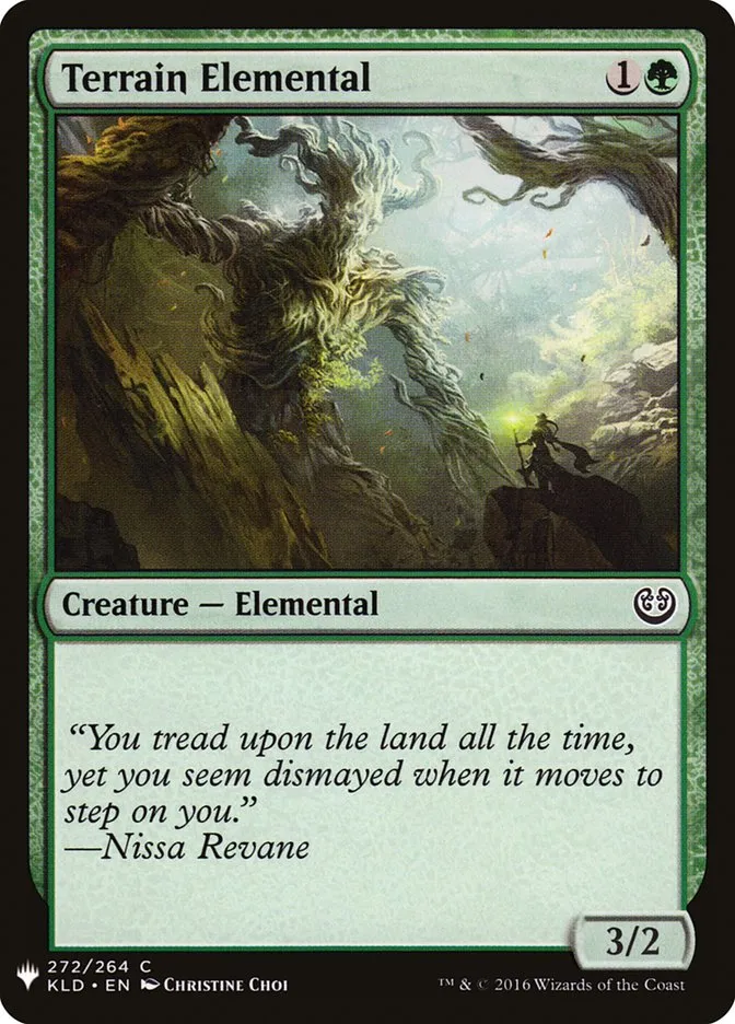2020 The List Terrain Elemental common #KLD-272 common card image