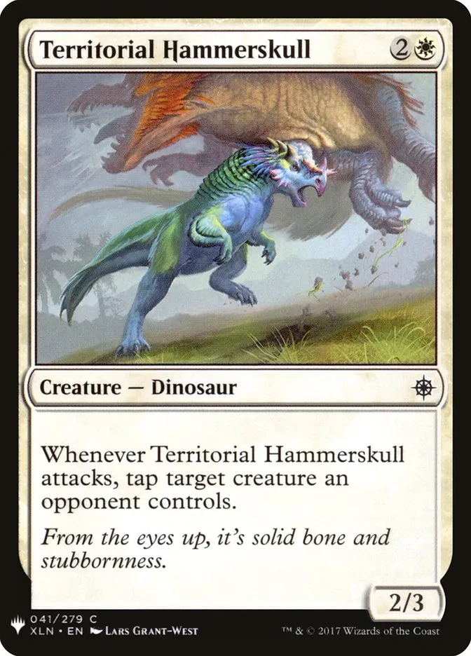2020 The List Territorial Hammerskull #XLN-41 common card image
